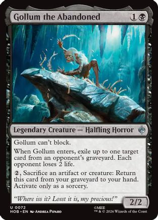 Gollum the Abandoned (HOB - The Hobbit Foil)