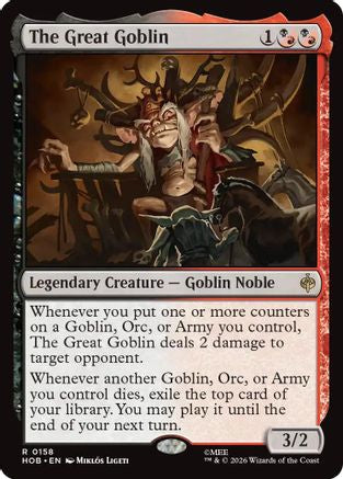 The Great Goblin (HOB - The Hobbit Foil)