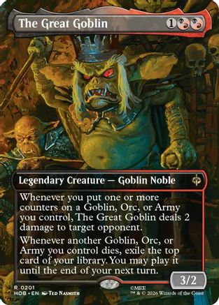 The Great Goblin (Borderless) (HOB - The Hobbit)