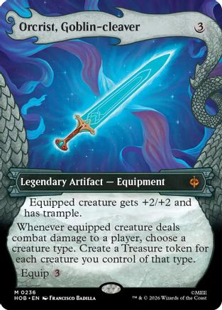 Orcrist, Goblin-cleaver (Showcase) (HOB - The Hobbit Foil)