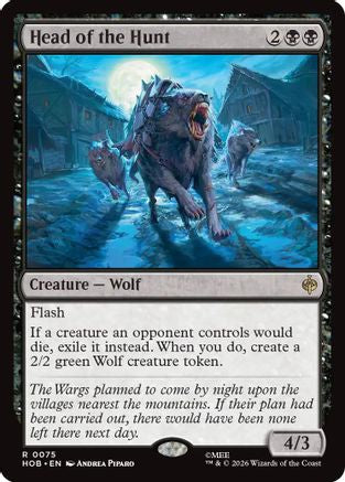 Head of the Hunt (HOB - The Hobbit Foil)