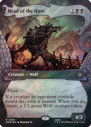 Head of the Hunt (Showcase) (Surge Foil) (HOB - The Hobbit Foil)
