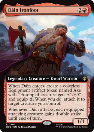 Dain Ironfoot (Extended Art) (HOB - The Hobbit)