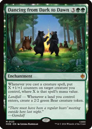 Dancing from Dark to Dawn (HOB - The Hobbit Foil)