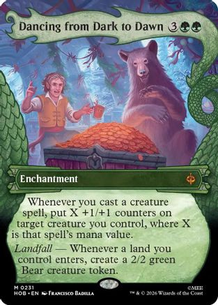 Dancing from Dark to Dawn (Showcase) (HOB - The Hobbit Foil)