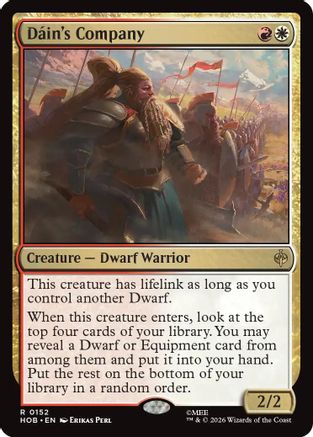 Dain's Company (HOB - The Hobbit)