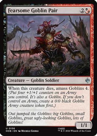 Fearsome Goblin Pair (HOB - The Hobbit Foil)