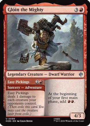 Gloin the Mighty (HOB - The Hobbit Foil)