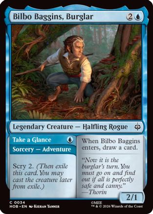 Bilbo Baggins, Burglar (HOB - The Hobbit Foil)