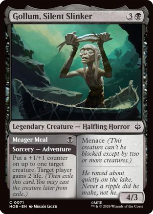 Gollum, Silent Slinker (HOB - The Hobbit Foil)