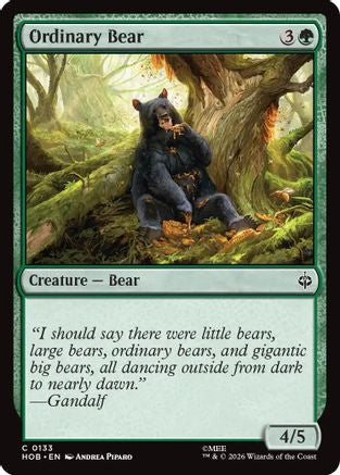 Ordinary Bear (HOB - The Hobbit Foil)