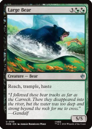 Large Bear (HOB - The Hobbit)