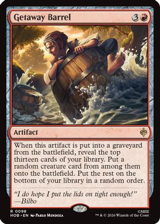 Getaway Barrel (HOB - The Hobbit: Eternal-Legal)