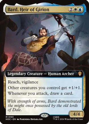 Bard, Heir of Girion (Extended Art) (HOC-101) [The Hobbit: Eternal-Legal]