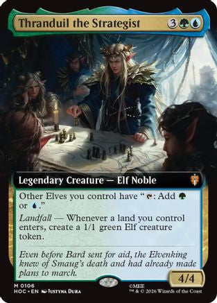 Thranduil the Strategist (Extended Art) (HOC - The Hobbit: Eternal-Legal Foil)