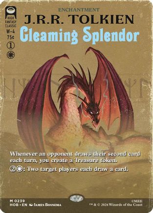 Gleaming Splendor (Borderless) (HOB - The Hobbit)