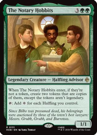 The Notary Hobbits (HOB - The Hobbit)