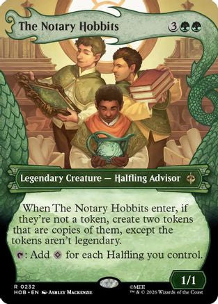 The Notary Hobbits (Showcase) (HOB - The Hobbit Foil)