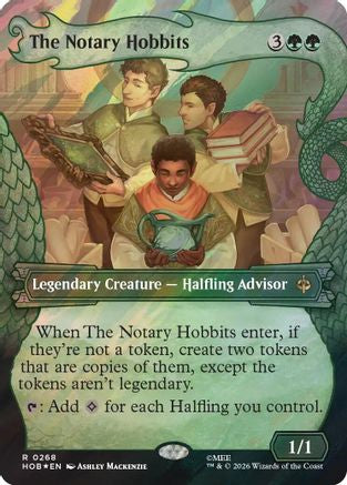 The Notary Hobbits (Showcase) (Surge Foil) (HOB - The Hobbit Foil)