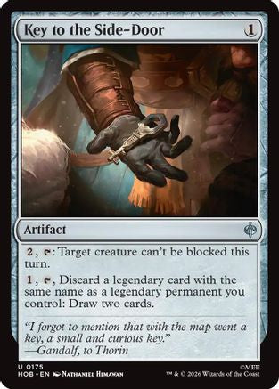 Key to the Side-Door (HOB - The Hobbit Foil)