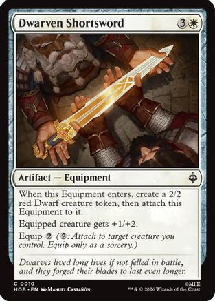 Dwarven Shortsword (HOB - The Hobbit)