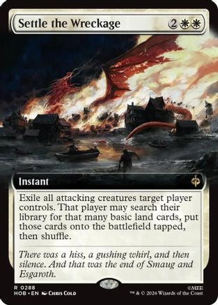 Settle the Wreckage (Extended Art) (HOB - The Hobbit Foil)