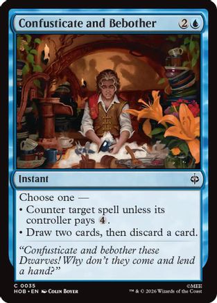 Confusticate and Bebother (HOB - The Hobbit Foil)