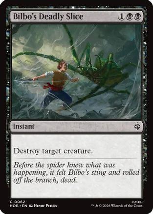 Bilbo's Deadly Slice (HOB - The Hobbit)