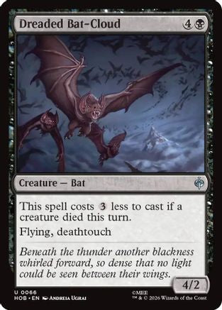 Dreaded Bat-Cloud (HOB - The Hobbit Foil)