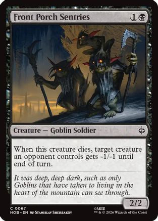 Front Porch Sentries (HOB - The Hobbit Foil)