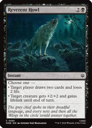 Reverent Howl (HOB - The Hobbit Foil)