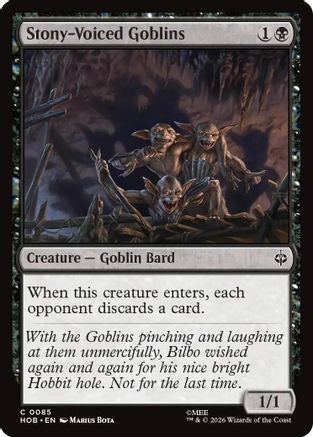 Stony-Voiced Goblins (HOB - The Hobbit)