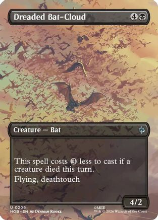 Dreaded Bat-Cloud (Borderless) (HOB - The Hobbit Foil)