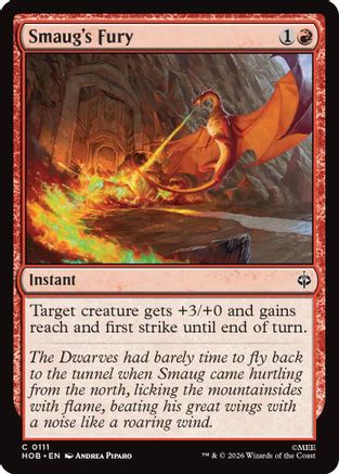 Smaug's Fury (HOB - The Hobbit Foil)