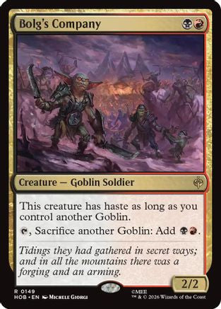 Bolg's Company (HOB - The Hobbit)