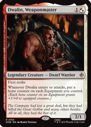 Dwalin, Weaponmaster (HOB - The Hobbit)