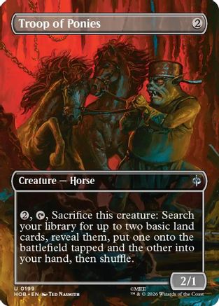 Troop of Ponies (Borderless) (HOB - The Hobbit)