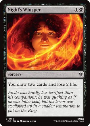 Night's Whisper (HOC - The Hobbit: Eternal-Legal)