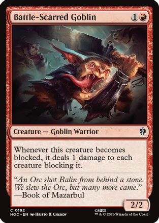 Battle-Scarred Goblin (HOC - The Hobbit: Eternal-Legal)