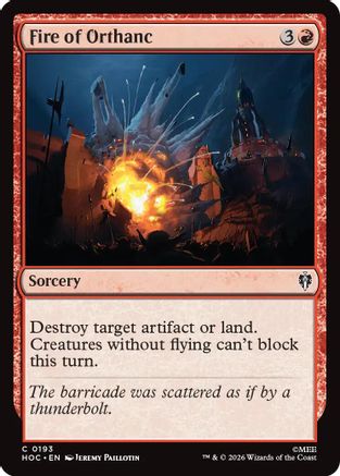 Fire of Orthanc (HOC - The Hobbit: Eternal-Legal)