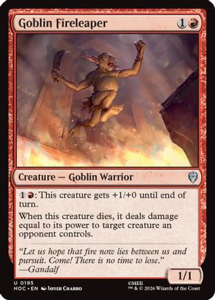 Goblin Fireleaper (HOC - The Hobbit: Eternal-Legal)