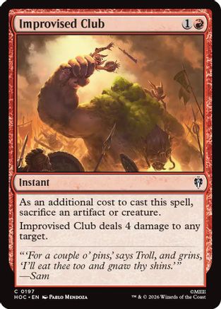 Improvised Club (HOC - The Hobbit: Eternal-Legal)