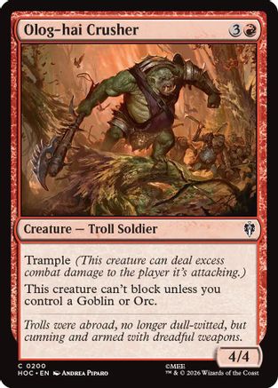 Olog-hai Crusher (HOC - The Hobbit: Eternal-Legal)