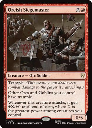 Orcish Siegemaster (HOC - The Hobbit: Eternal-Legal)