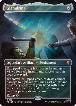 Glamdring (Borderless) (Surge Foil) (HOC - The Hobbit: Eternal-Legal Foil)