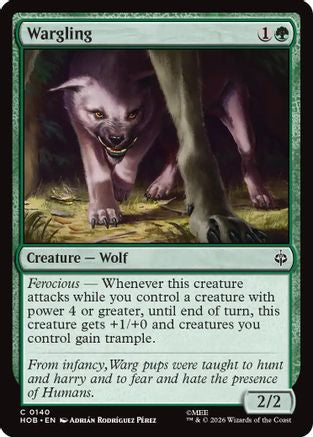 Wargling (HOB - The Hobbit Foil)