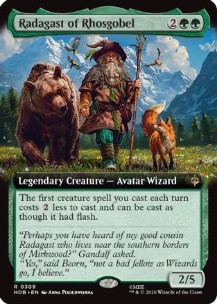 Radagast of Rhosgobel (Extended Art) (HOB - The Hobbit)