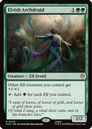 Elvish Archdruid (HOC - The Hobbit: Eternal-Legal)