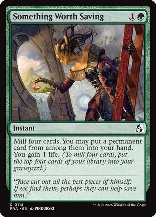 Something Worth Saving [Reality Fracture] Foil