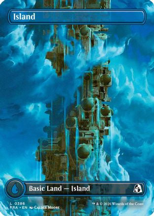 Island (Borderless) (0386) [Reality Fracture] Foil